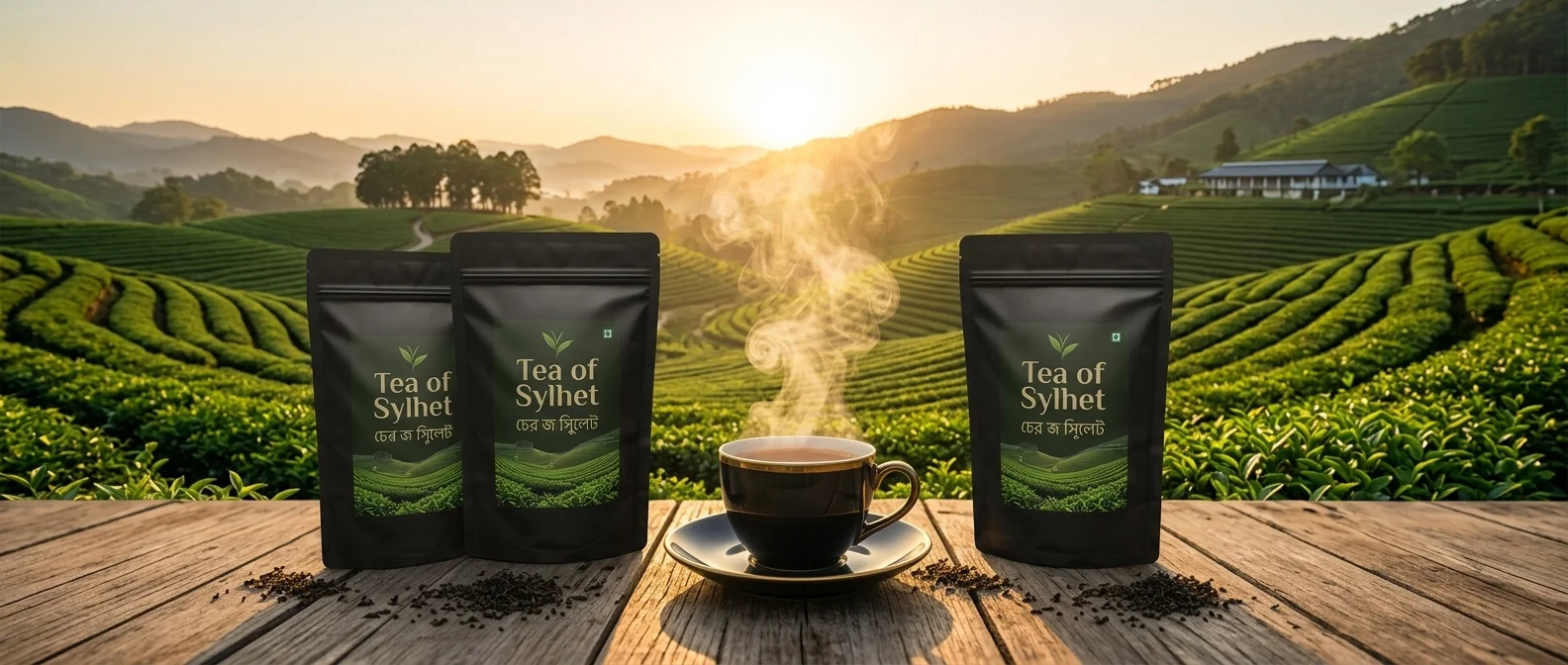 Pure Sylhet tea leaves - Tour Sylhet