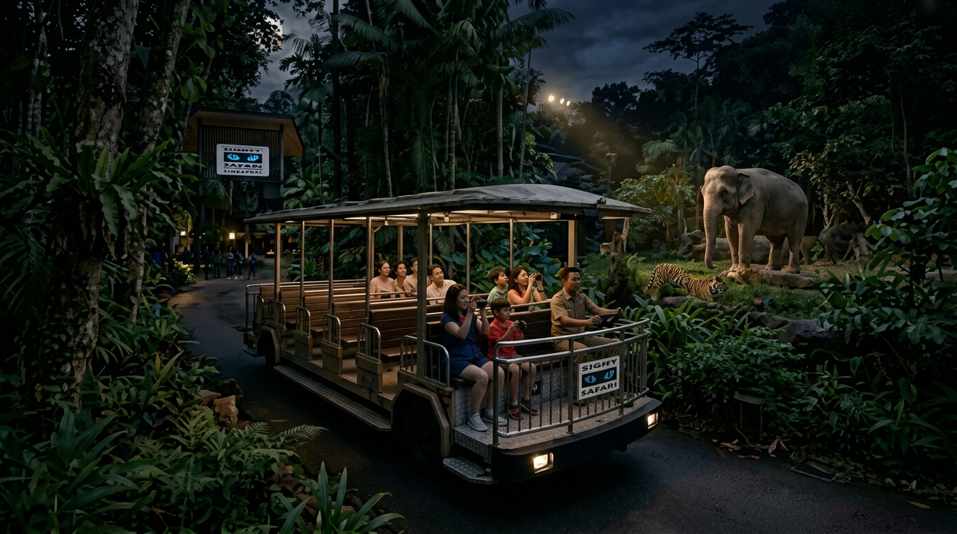 Singapore Night Safari Tour