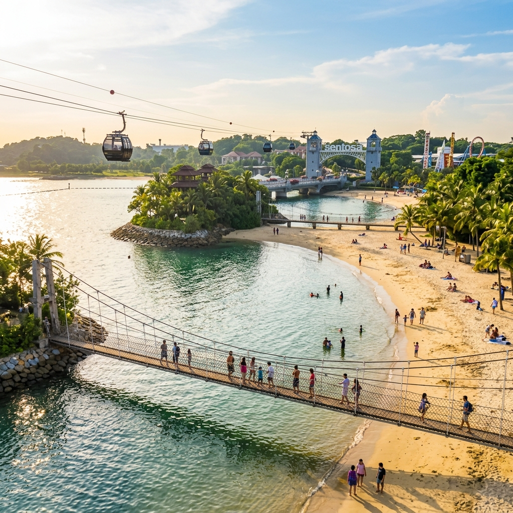 Singapore Sentosa Universal Studios Tour